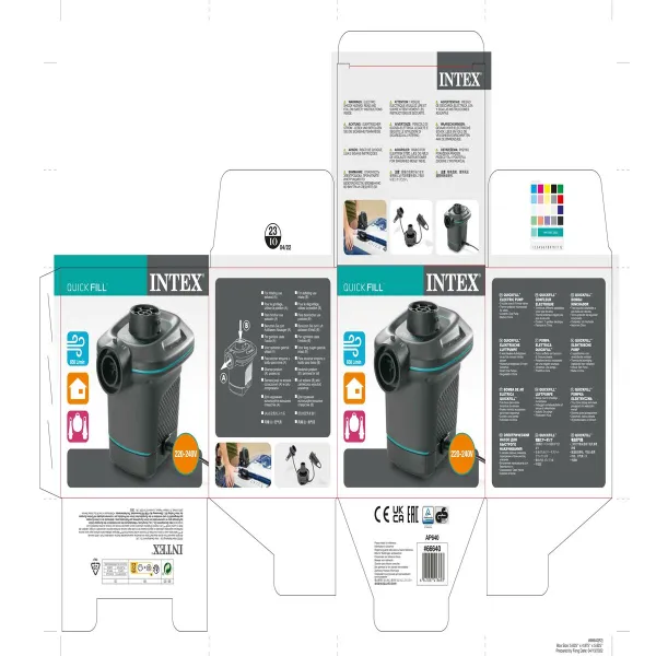 Gaisa Sūknis Intex 220V Elektriski