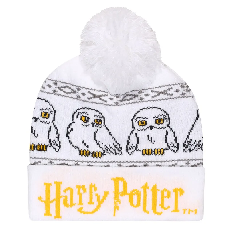 Cepure Harry Potter Hedwig Snow Beanie Balts