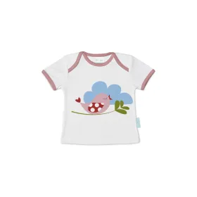 Krekls ar Īsām Piedurknēm Bērniem HappyFriday Mr Fox Little Birds Daudzkrāsains 24-36 mēneši