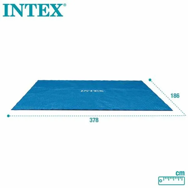 Swimming Pool Cover Intex Frame Solar Rectangular 378 x 186 cm
