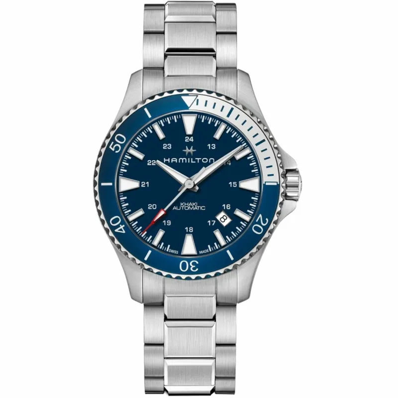 Мужские часы Hamilton H82345141 Серебристый (Ø 40 mm)