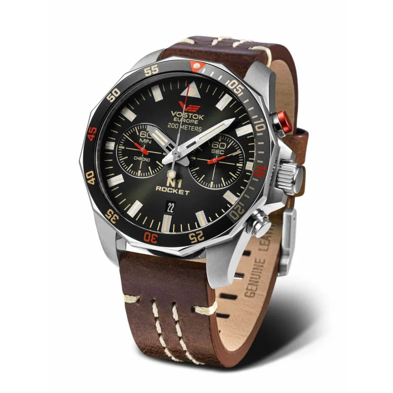 Miesten rannekellot Vostok 6S21-225A618 Musta