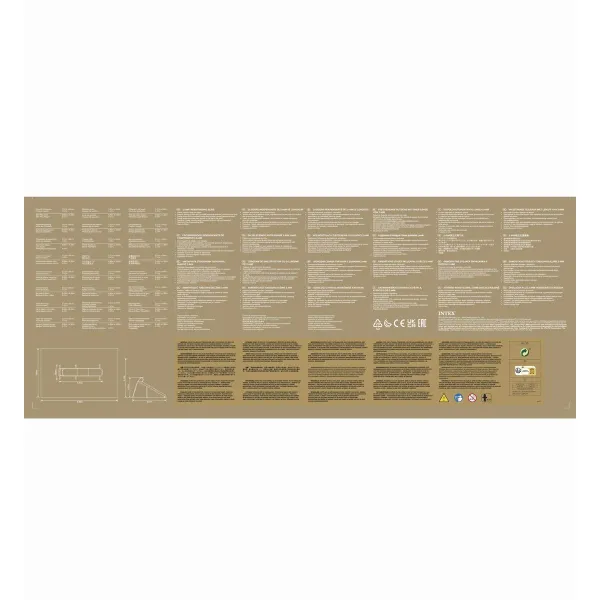 Baseino toboganas Intex 84 x 147 x 251 cm