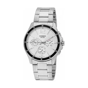 Мужские часы Casio MTP1374D7AVDF Белый (Ø 47 mm)