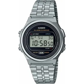Unisex Watch Casio  A171WE-1AEF Silver (Ø 36 mm) (37,5 mm)