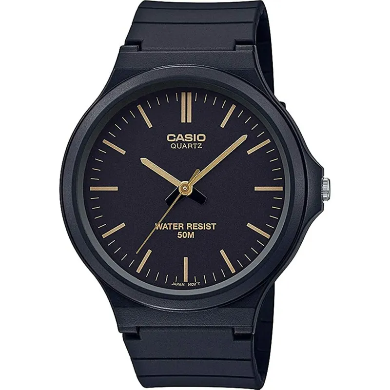 Miesten rannekellot Casio Musta