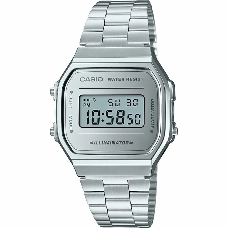 Miesten rannekellot Casio VINTAGE ICONIC Harmaa Hopeinen (Ø 36 mm)