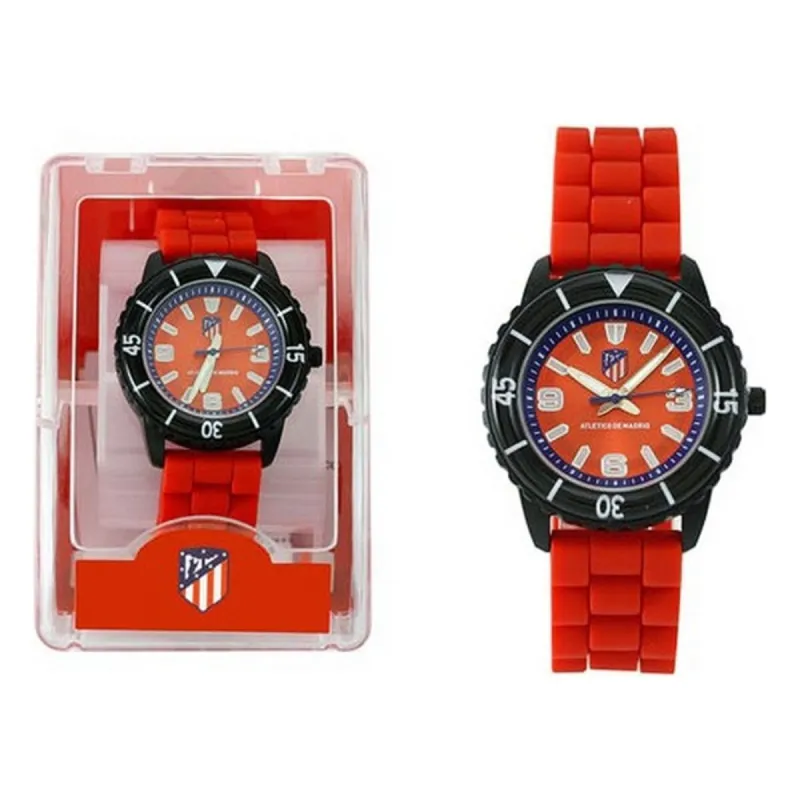 Unisex kellot Atlético Madrid 4901164 Musta