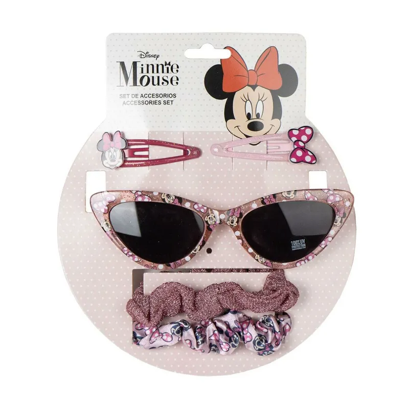 Солнцезащитные очки с аксессуарами Minnie Mouse 15 x 17 x 2 cm