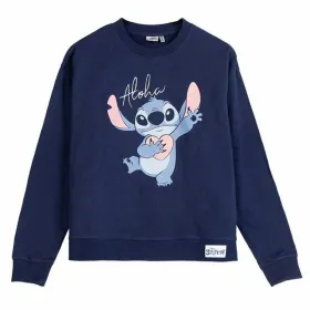 Women’s Sweatshirt without Hood Stitch Dark blue M
