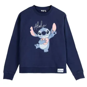 Dressipluus ilma kapuutsita, naiste Stitch Tumesinine