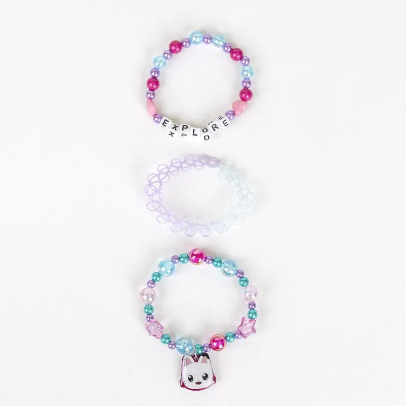 Girl's Bracelet Gabby's Dollhouse 3 Pieces