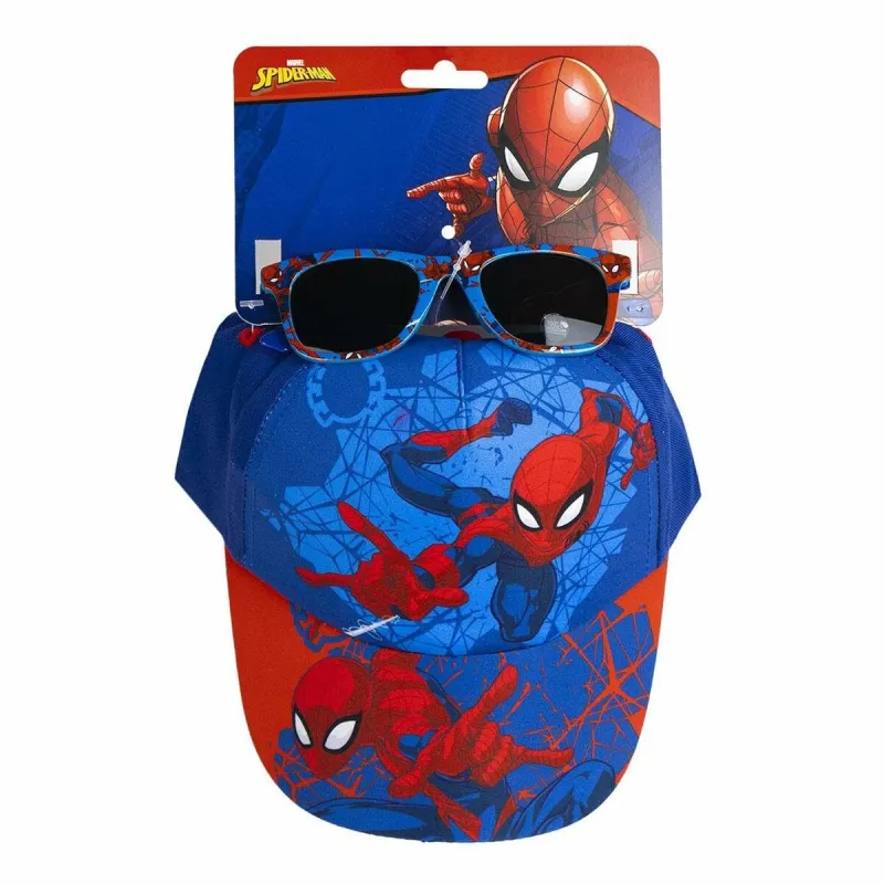Laste päikeseprillid Spider-Man 53 cm Müts