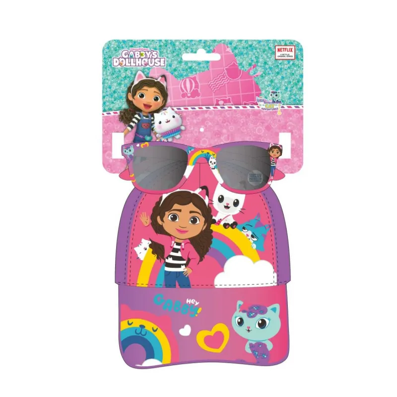 Bērnu saulesbrilles Gabby's Dollhouse 53 cm Cepure