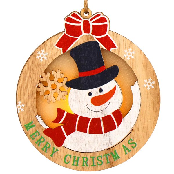 Joulukuusen koriste Springos CA1283, 9,5 x 10,5 cm