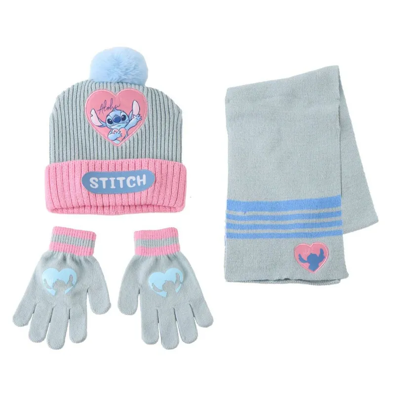 Hat & Gloves Stitch Light Blue