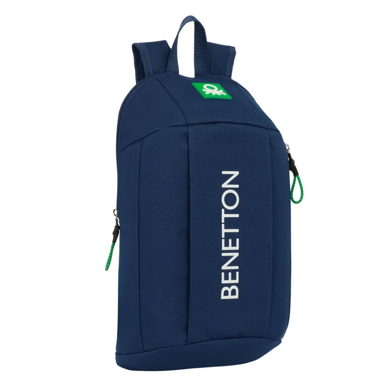 Ikdienas Mugursoma Benetton Green Tumši Zils 22 x 39 x 10 cm