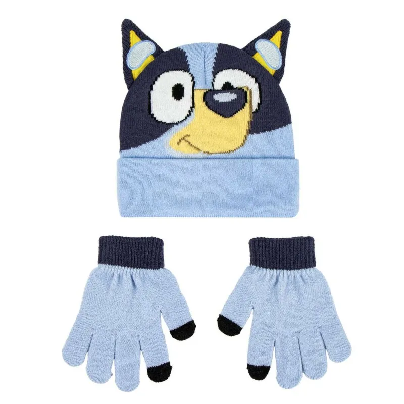 Hattu & Hanskat Bluey Sininen