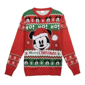 Sviiter, meeste ja naiste Mickey Mouse Punane M