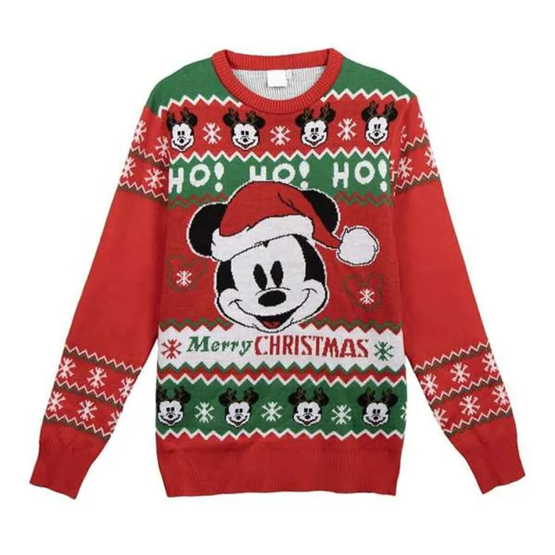 Adīta Unisex Jaka Mickey Mouse Sarkans M