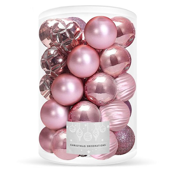 Joulukuusen koristeiden setti Springos CA0875, 30 kpl, 8 cm