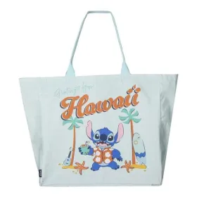 Пакет для покупок Stitch бирюзовый 48 x 43 x 17 cm
