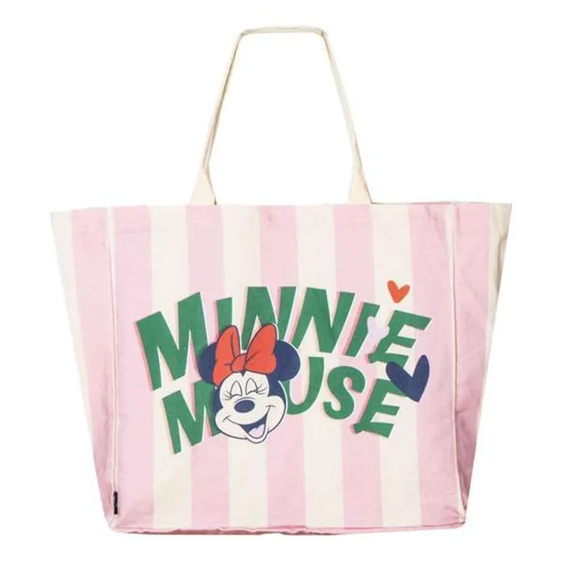 Iepirkumu soma Minnie Mouse Rozā 48 x 43 x 17 cm