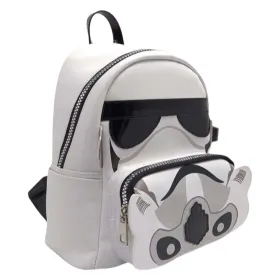 Laisvalaikio kuprinė Star Wars Darth Vader Balta 22 x 25,5 x 11,4 cm