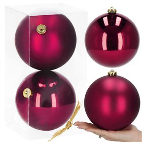 Christmas Tree Ornament Set Springos CA1179, 2 pcs, 15 cm
