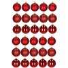Christmas tree ornament set Springos CA0006, 6 cm, 30 pcs