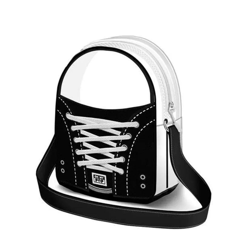 Hand bag Oh My Pop! Slipper Black