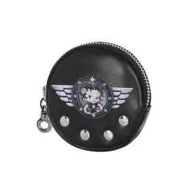 Piniginė Betty Boop Juoda