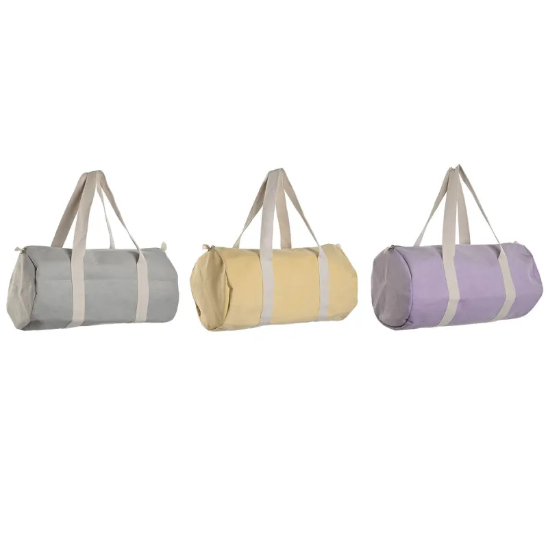 Naiste Kotid Home ESPRIT Kollane Hall Lillla 50 x 26 x 26 cm (3 Ühikut)