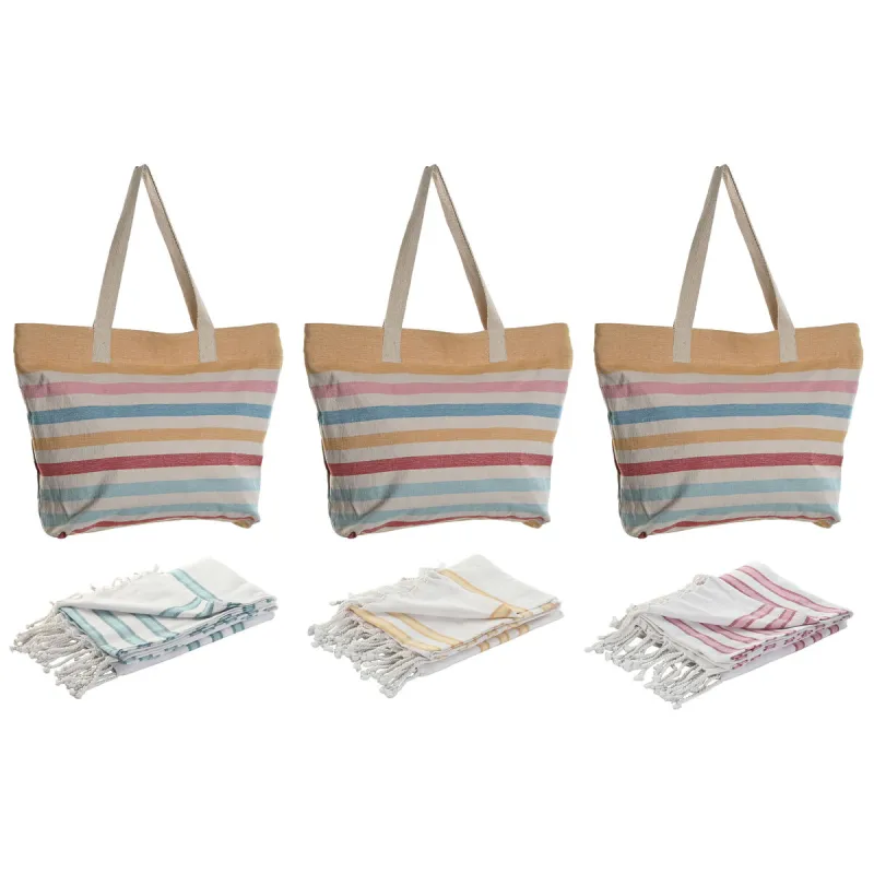 Сумка женская Home ESPRIT Разноцветный 37 x 12 x 36 cm (3 штук)