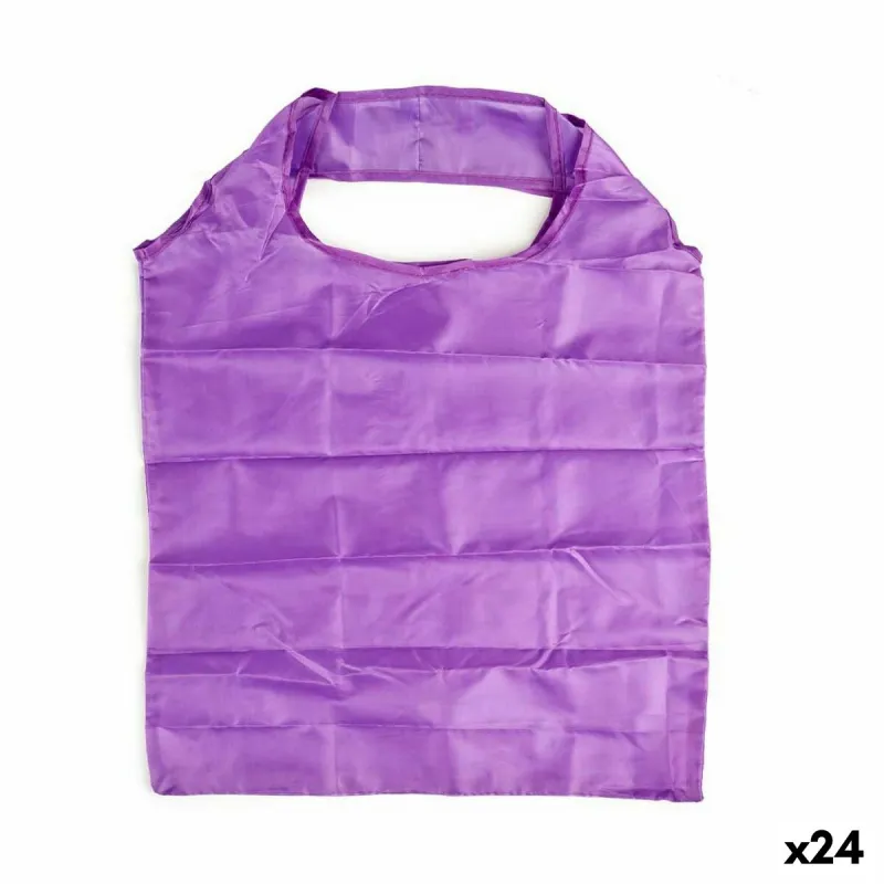 Folding Bag Kinvara Blue Purple Pink Turquoise Dark pink 42 x 40 cm 7 x 12,5 x 2 cm 7,5 x 16 x 2 cm (24 Units)