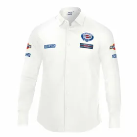 Marškiniai Sparco S01277MRBI1S Balta S