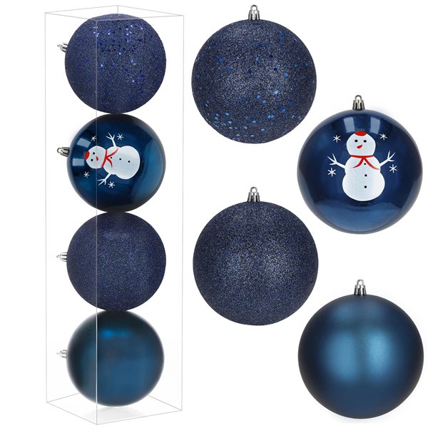 Christmas tree decorations Springos CA1368, 4 pcs.