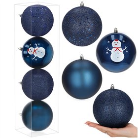 Christmas tree decorations Springos CA1368, 4 pcs.