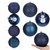 Christmas tree decorations Springos CA1368, 4 pcs.
