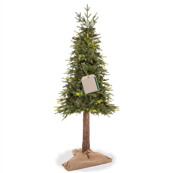 Artificial tree on trunk Springos CT0200, 220 cm.