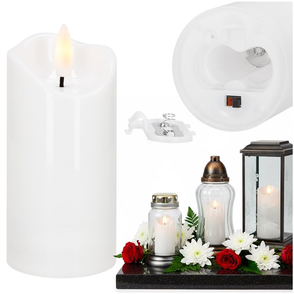 Springos LED Candle HA7552, 9.5 x 5 cm