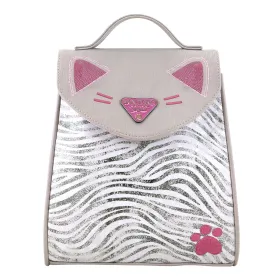 Rento reppu Gorjuss Ruby wild Harmaa (23 x 11 x 27 cm)