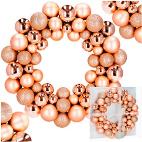 Рождественский венок Springos CA1388, 34 см