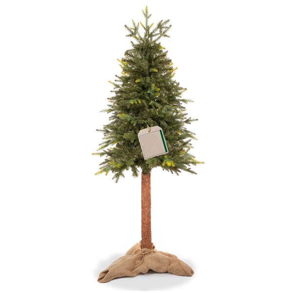 Mākslīgā eglīte Springos CT0199, PRIEDE UZ STUMBRA 180 CM