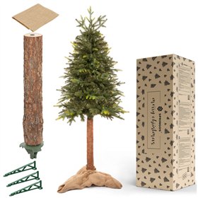 Mākslīgā eglīte Springos CT0199, PRIEDE UZ STUMBRA 180 CM