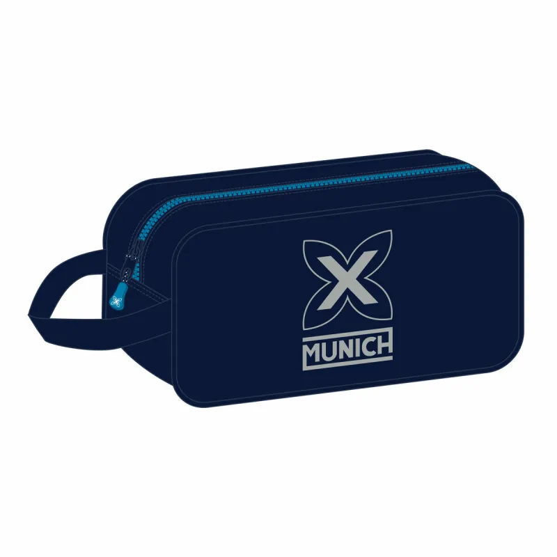 Ceļojuma Čību Turētājs Munich Nautic Tumši Zils 29 x 15 x 14 cm