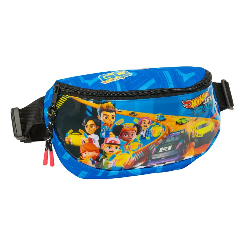 Сумка на пояс Hot Wheels Let's race Синий Чёрный 23 x 14 x 9 cm