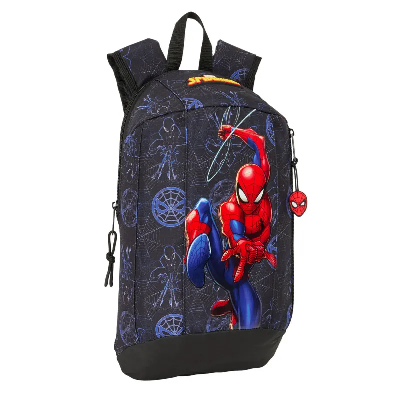 Повседневный рюкзак Spider-Man Attack Чёрный 22 x 39 x 10 cm