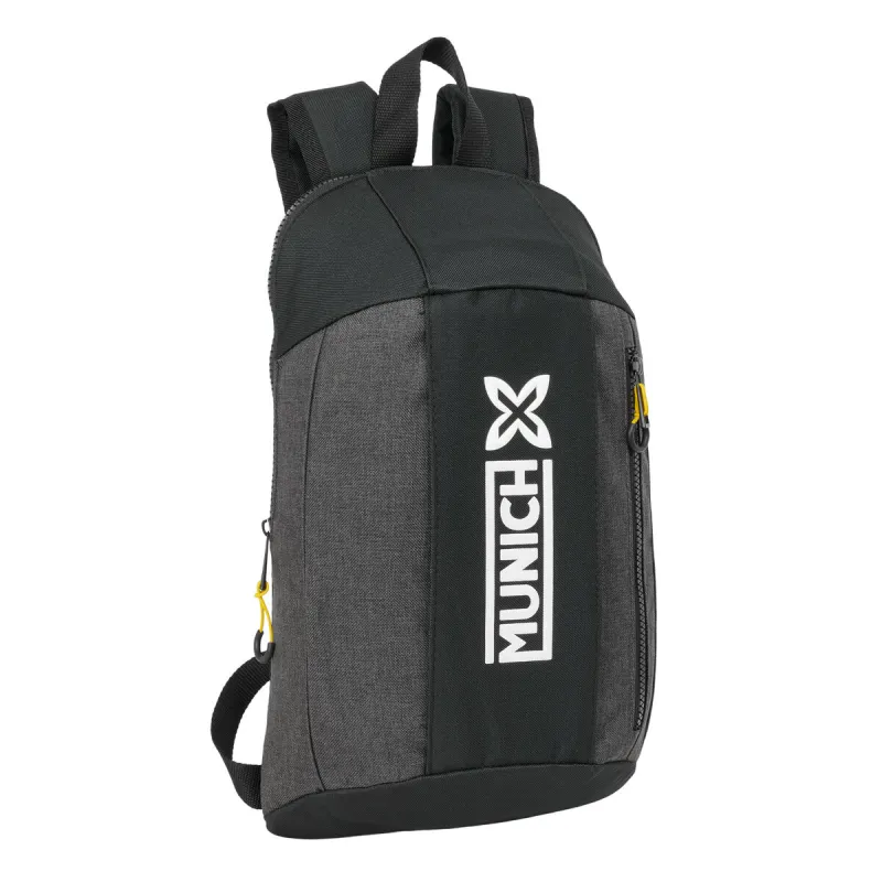 Casual Backpack Munich Topo Black