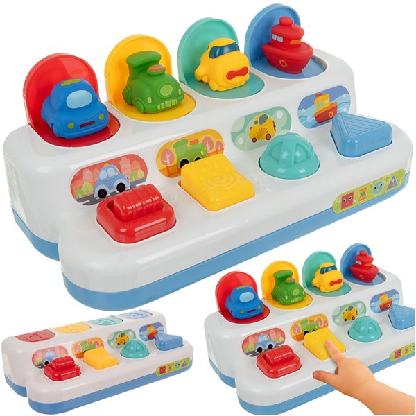 Edukacinis žaislas - šokinėjančios transporto priemonės 26379